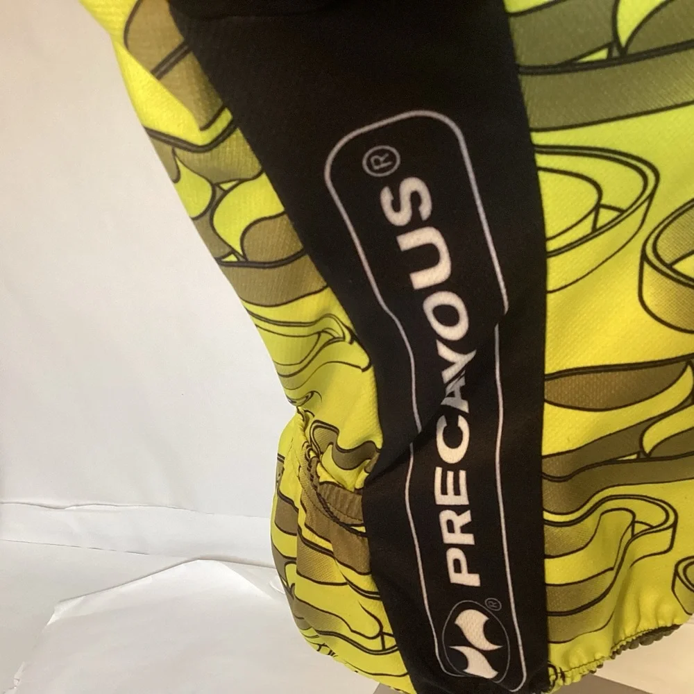 Biker Chick Women’s Cycling Jersey Chick on bike seat size large World Jerseys - Picture 4 of 12